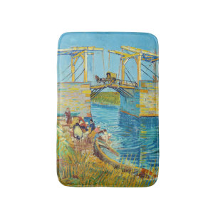 Vincent van Gogh - Langlois Bridge in Arles #1 Badmat