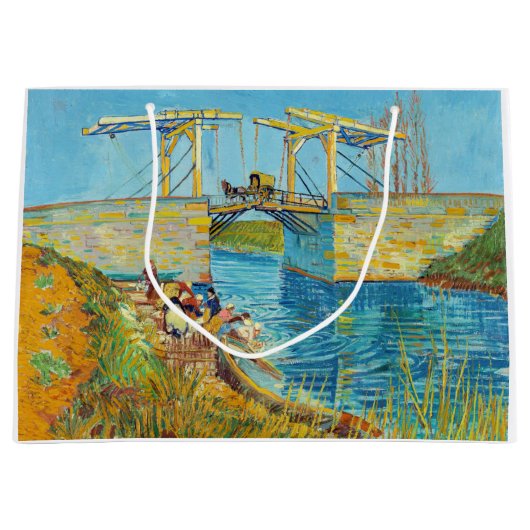 Vincent van Gogh - Langlois Bridge in Arles #1 Groot Cadeauzakje (Voorkant)