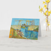 Vincent van Gogh - Langlois Bridge in Arles #1 Kaart (Gele Bloem)