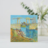 Vincent van Gogh - Langlois Bridge in Arles #1 Kaart (Staand voorkant)