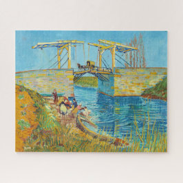 Vincent van Gogh - Langlois Bridge in Arles #1 Legpuzzel