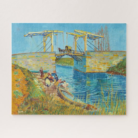 Vincent van Gogh - Langlois Bridge in Arles #1 Legpuzzel (Horizontaal)
