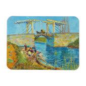 Vincent van Gogh - Langlois Bridge in Arles #1 Magneet (Horizontaal)
