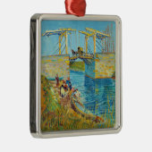 Vincent van Gogh - Langlois Bridge in Arles #1 Metalen Ornament (Rechts)