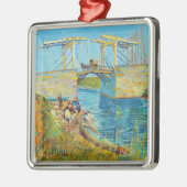 Vincent van Gogh - Langlois Bridge in Arles #1 Metalen Ornament (Links)