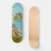 Vincent van Gogh - Langlois Bridge in Arles #1 Persoonlijk Skateboard (Voorkant)