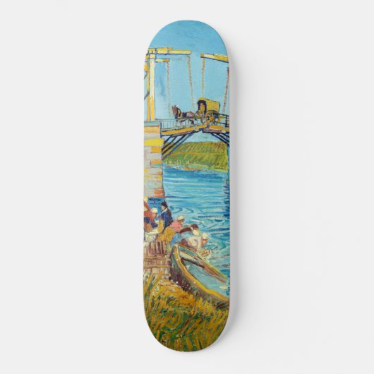 Vincent van Gogh - Langlois Bridge in Arles #1 Persoonlijk Skateboard (Voorkant)