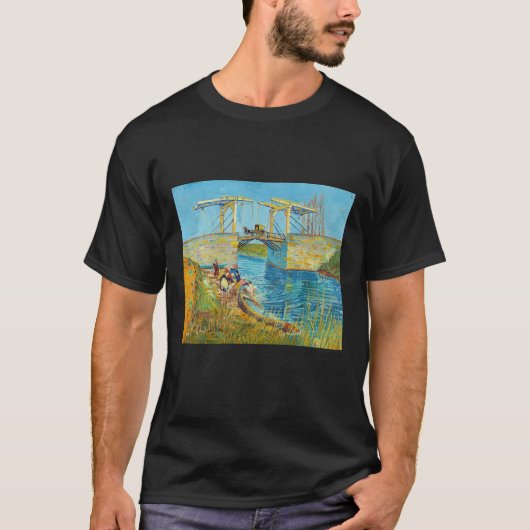Vincent van Gogh - Langlois Bridge in Arles #1 T-shirt (Voorkant)