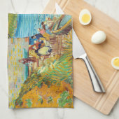 Vincent van Gogh - Langlois Bridge in Arles #1 Theedoek (Quarter Fold)