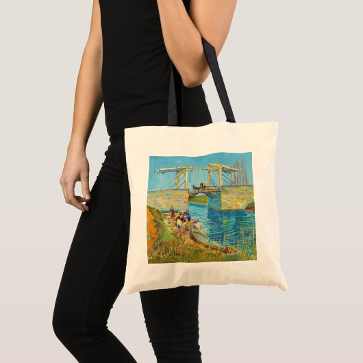 Vincent van Gogh - Langlois Bridge in Arles #1 Tote Bag (Voorkant (product))