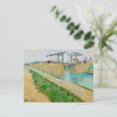 Vincent van Gogh - Langlois Bridge in Arles #2 Briefkaart (Staand voorkant)