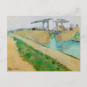 Vincent van Gogh - Langlois Bridge in Arles #2 Briefkaart (Voorkant)