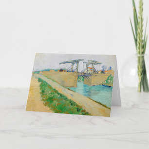 Vincent van Gogh - Langlois Bridge in Arles #2 Kaart