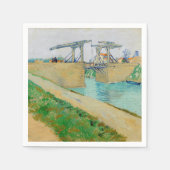 Vincent van Gogh - Langlois Bridge in Arles #2 Servet (Voorkant)