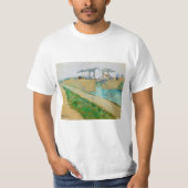 Vincent van Gogh - Langlois Bridge in Arles #2 T-shirt (Voorkant)