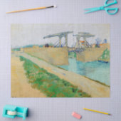 Vincent van Gogh - Langlois Bridge in Arles #2 Tissuepapier (Craft)