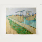 Vincent van Gogh - Langlois Bridge in Arles #2 Wandkleed (Voorkant (horizontaal))