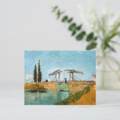 Vincent van Gogh - Langlois Bridge in Arles #3 Briefkaart (Staand voorkant)