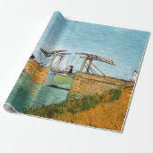 Vincent van Gogh - Langlois Bridge in Arles #3 Cadeaupapier (Uitgerold)