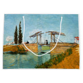 Vincent van Gogh - Langlois Bridge in Arles #3 Groot Cadeauzakje (Voorkant)