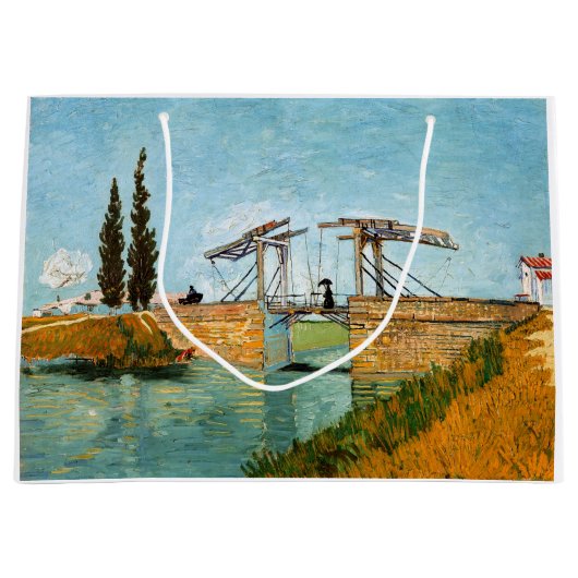 Vincent van Gogh - Langlois Bridge in Arles #3 Groot Cadeauzakje (Voorkant)