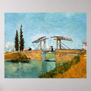 Vincent van Gogh - Langlois Bridge in Arles #3 Poster