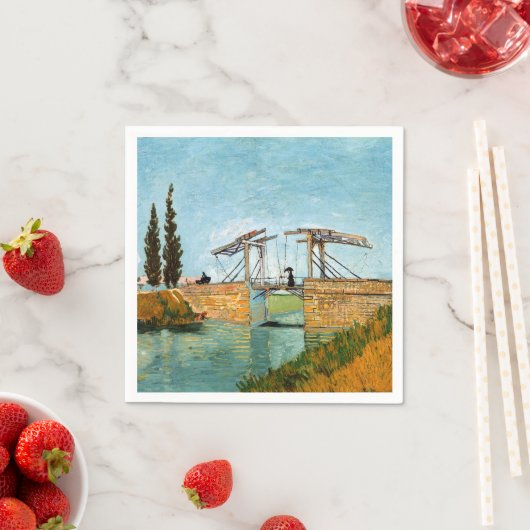 Vincent van Gogh - Langlois Bridge in Arles #3 Servet (Insitu)