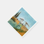 Vincent van Gogh - Langlois Bridge in Arles #3 Servet (Hoek)