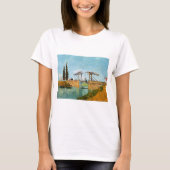 Vincent van Gogh - Langlois Bridge in Arles #3 T-shirt (Voorkant)