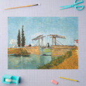 Vincent van Gogh - Langlois Bridge in Arles #3 Tissuepapier (Craft)