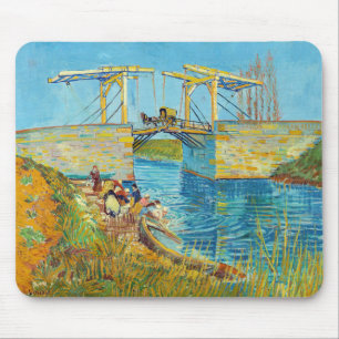 Vincent van Gogh - Langloisbrug bij Arles #1 Muismat