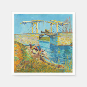 Vincent van Gogh - Langloisbrug bij Arles #1 Servet