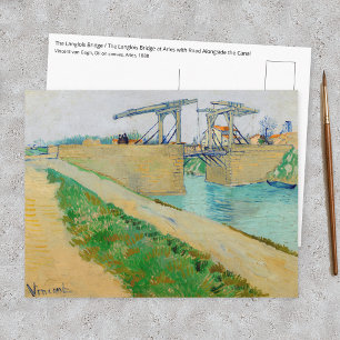 Vincent van Gogh - Langloisbrug bij Arles #2 Briefkaart