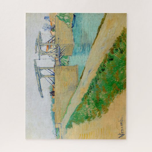 Vincent van Gogh - Langloisbrug bij Arles #2 Legpuzzel (Verticaal)