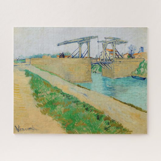 Vincent van Gogh - Langloisbrug bij Arles #2 Legpuzzel (Horizontaal)
