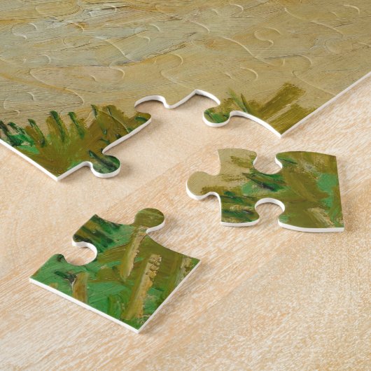 Vincent van Gogh - Langloisbrug bij Arles #2 Legpuzzel (Zijkant)