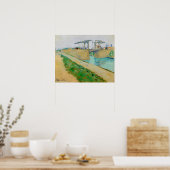 Vincent van Gogh - Langloisbrug bij Arles #2 Poster (Keuken)