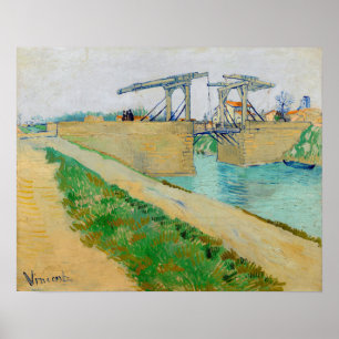 Vincent van Gogh - Langloisbrug bij Arles #2 Poster