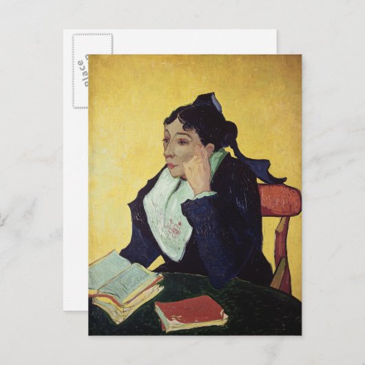 Vincent van Gogh | L'Arlesienne 1888 Briefkaart (Voorkant / Achterkant)