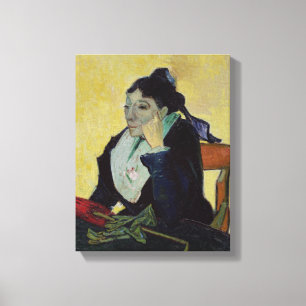 Vincent van Gogh   L'Arlesienne 1888 Canvas Afdruk