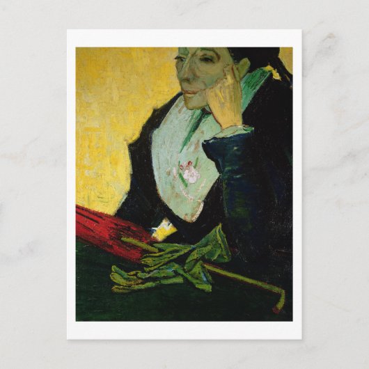 Vincent van Gogh | L'Arlesienne, detail, 1888 Briefkaart (Voorkant)