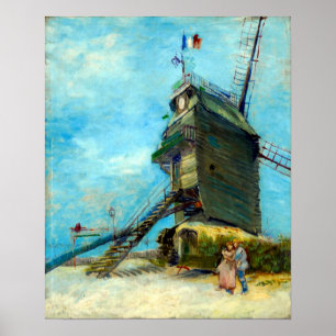 Vincent van Gogh Le Moulin de la Galette Poster