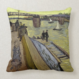 Vincent van Gogh Le Pont de Trinquetaille Arles Kussen