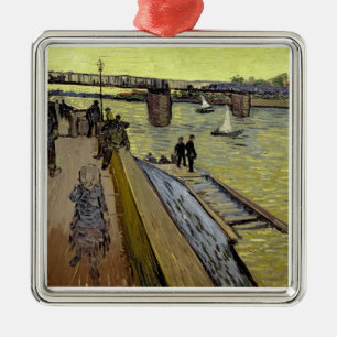 Vincent van Gogh Le Pont de Trinquetaille Arles Metalen Ornament