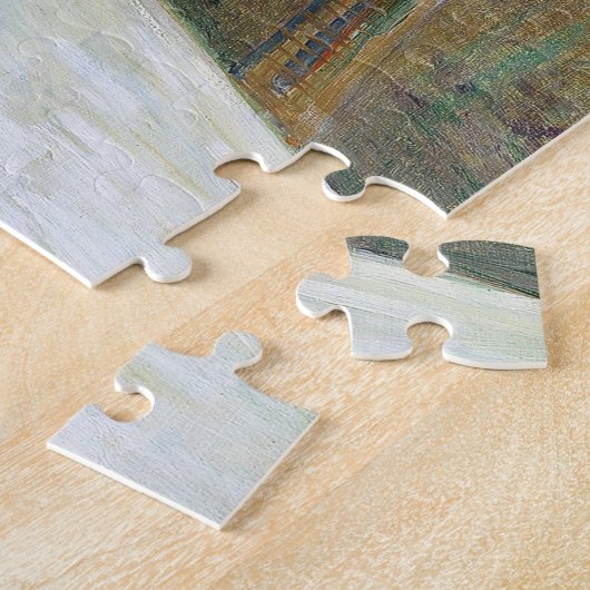 Vincent Van Gogh leeft nog steeds met Absinthe Fin Legpuzzel (Zijkant)