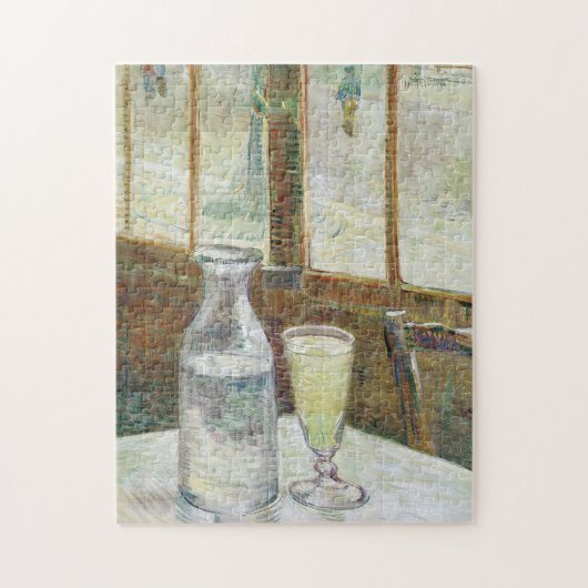 Vincent Van Gogh leeft nog steeds met Absinthe Fin Legpuzzel (Verticaal)