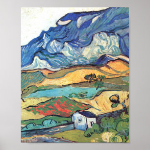 Vincent Van Gogh - Les Alpilles Mountain Landscape Poster
