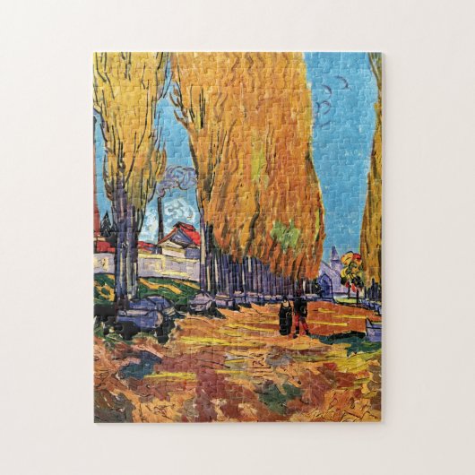 Vincent Van Gogh - Les Alyscamps Herfstlandschap Legpuzzel (Verticaal)