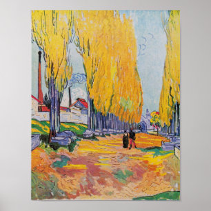 Vincent van Gogh - Les Alyscamps Print Poster
