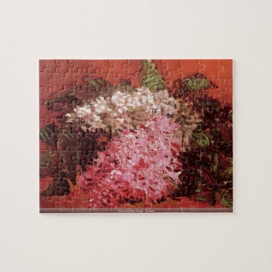 Vincent van Gogh - Lilacs puzzzle Legpuzzel (Horizontaal)